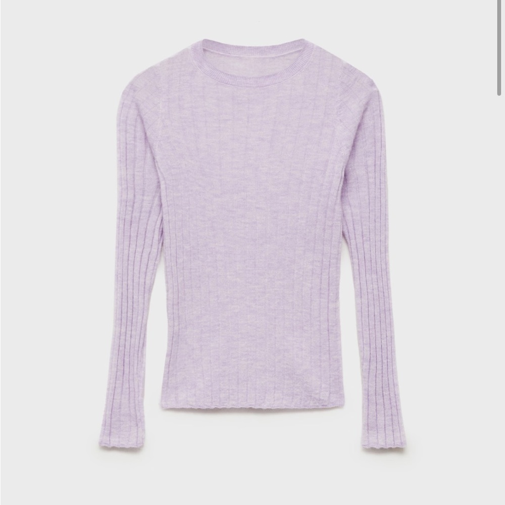 NWT Mango, Jersey gardenia sweater 💜